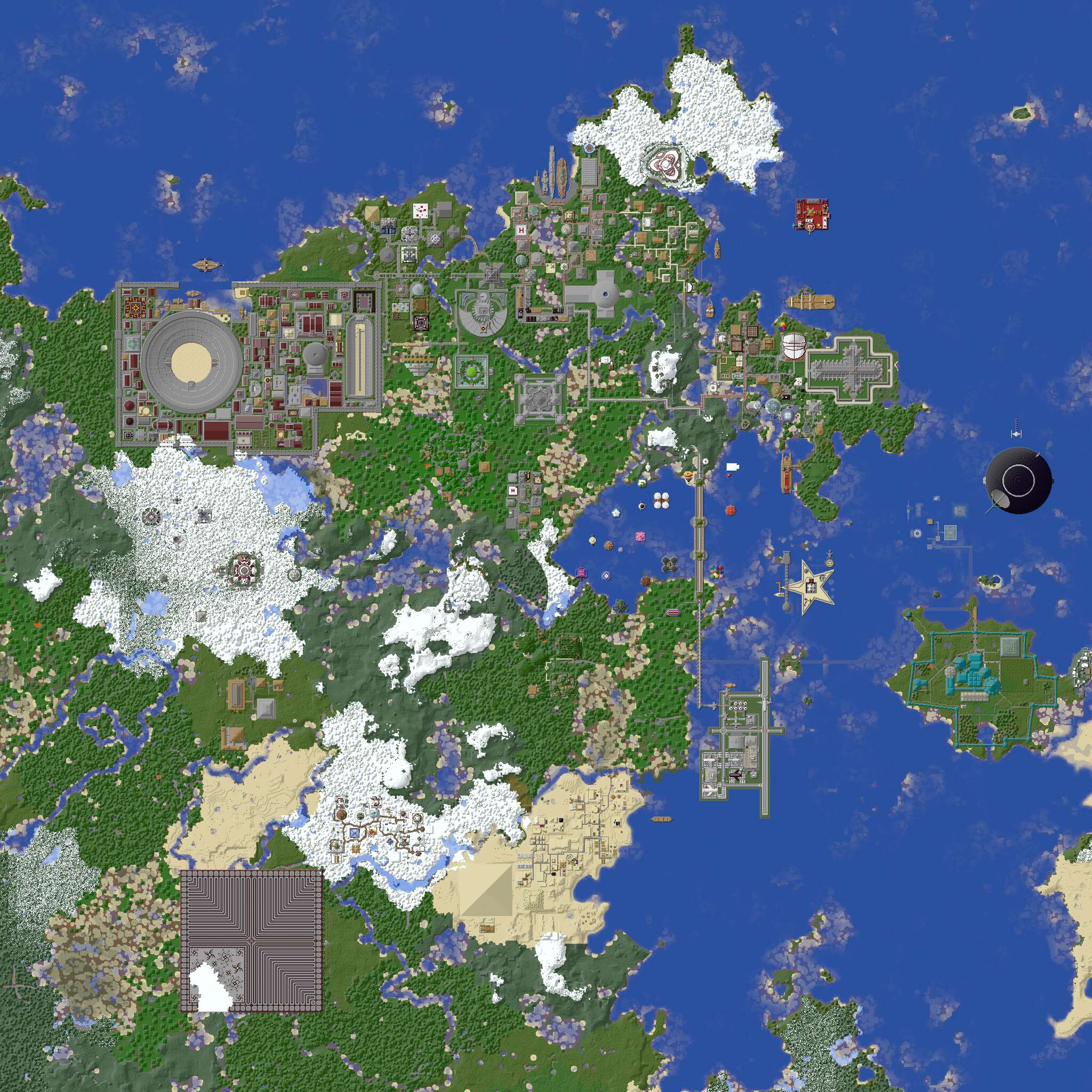 minecraft 1.12 map city